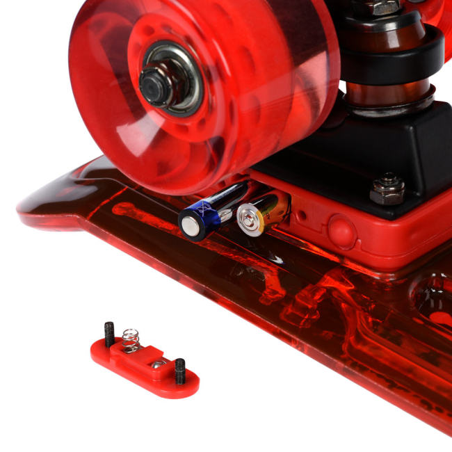 Скейтборды - Скейт Neon Hype красный (N100788)#3