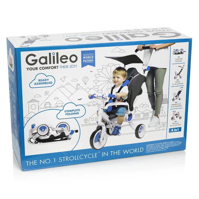 Велосипеды - Велосипед Galileo Strollcycle синий (G-1001-B)#9