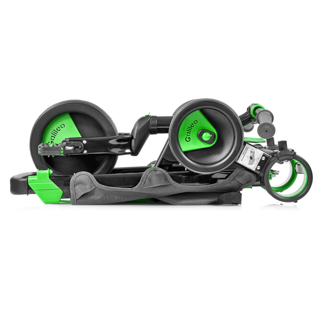 Велосипеды - Велосипед Galileo Strollcycle чёрный с зелёным (GB-1002-G)#7