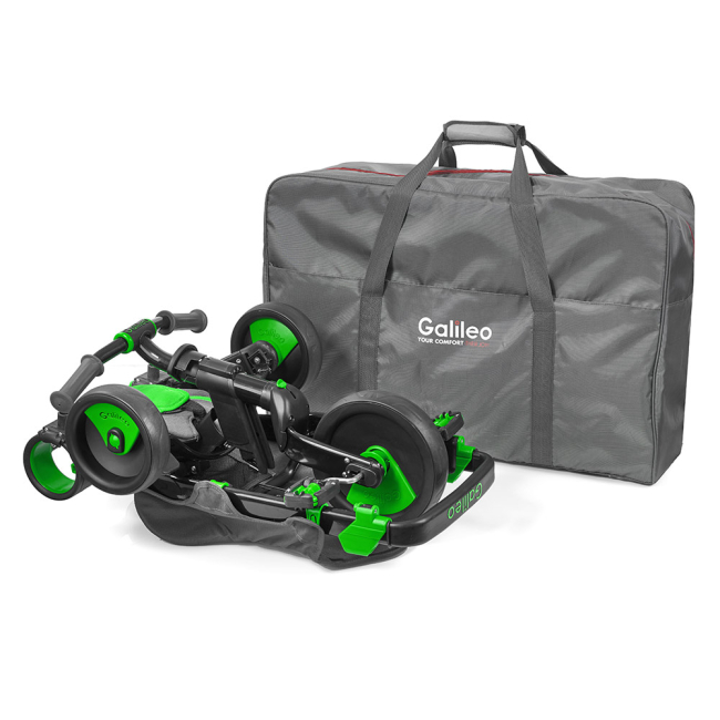 Велосипеды - Велосипед Galileo Strollcycle чёрный с зелёным (GB-1002-G)#8