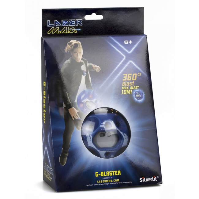 Лазерна зброя - Іграшкова зброя Silverlit Lazer Mad G-Blaster ручна граната (LM-86864)#4