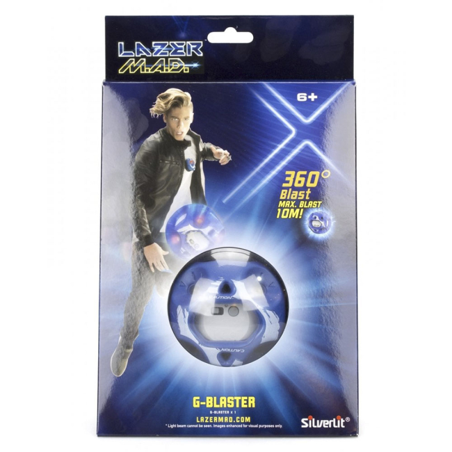 Лазерна зброя - Іграшкова зброя Silverlit Lazer Mad G-Blaster ручна граната (LM-86864)#5