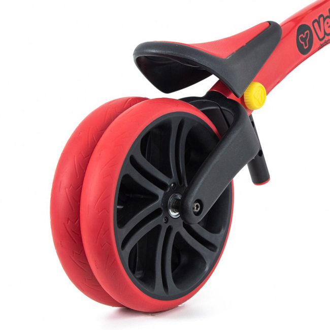 Біговели - Біговел YVolution Velo Junior чорно-червоний (101047)#4