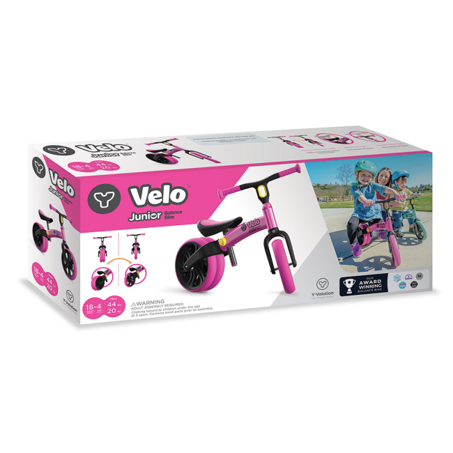 Біговели - Біговел YVolution Velo Junior рожевий (101050)#2