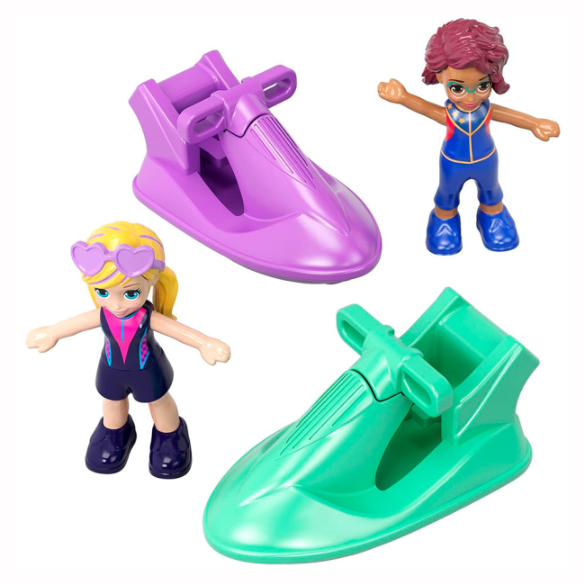 Куклы - Набор Polly Pocket Карманный мир Замок из песка сюрприз (FRY35/GCJ87)#3