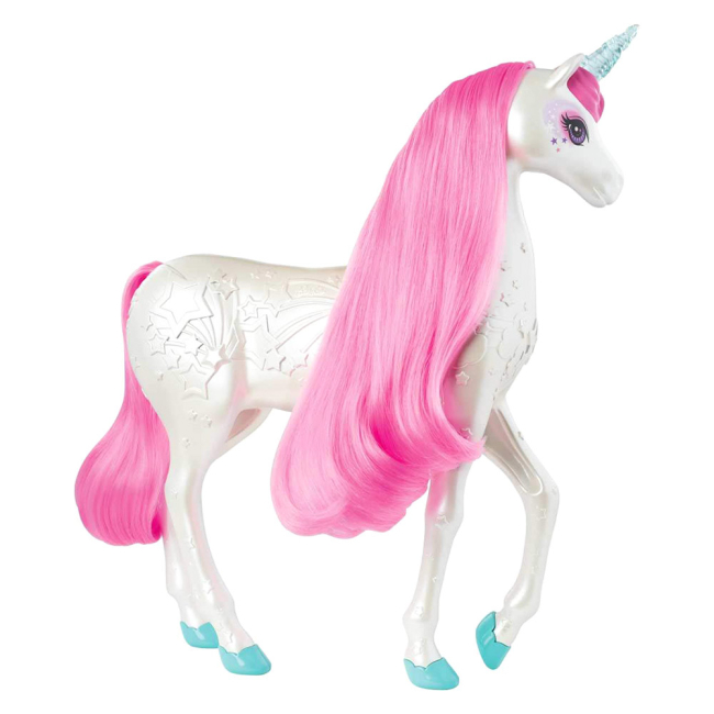 Транспорт и питомцы - Фигурка Barbie Dreamtopia Сияющий Единорог (GFH60)#3