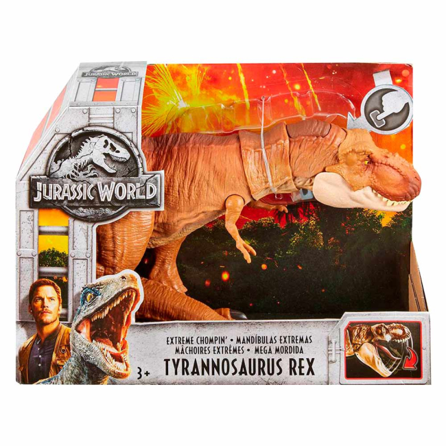 Фігурки тварин - Фігурка Jurassic World 2 Extreme Chomping Ті-рекс (FTT21)#3
