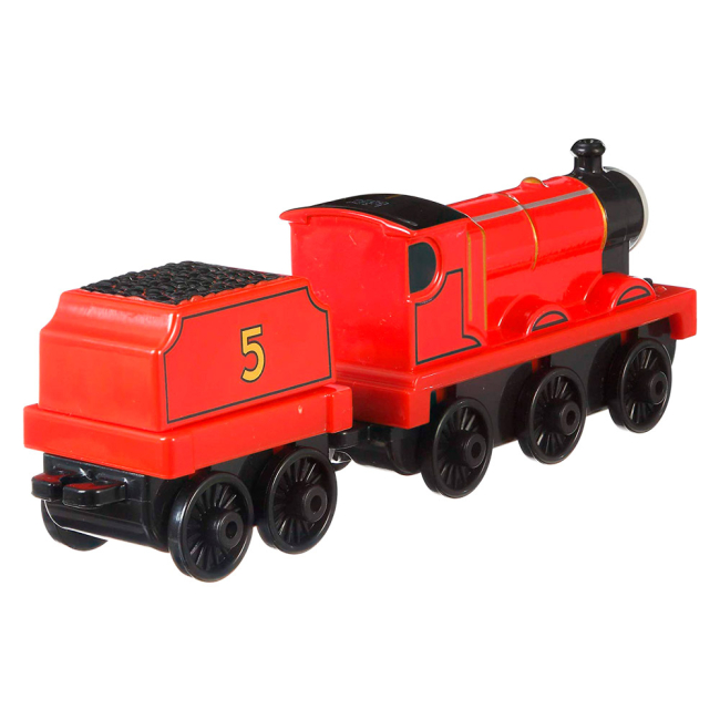 Залізниці та потяги - Паровозик Thomas and Friends Track master Джеймс металевий (GCK94/FXX21)#2