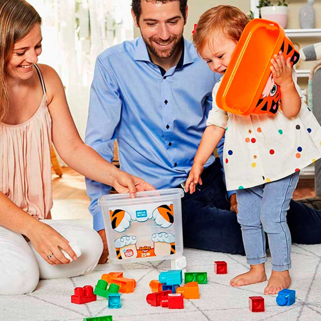 Блочные конструкторы - Конструктор Mega Blocks Animal Тигрёнок (GCT46/GCT48)#4