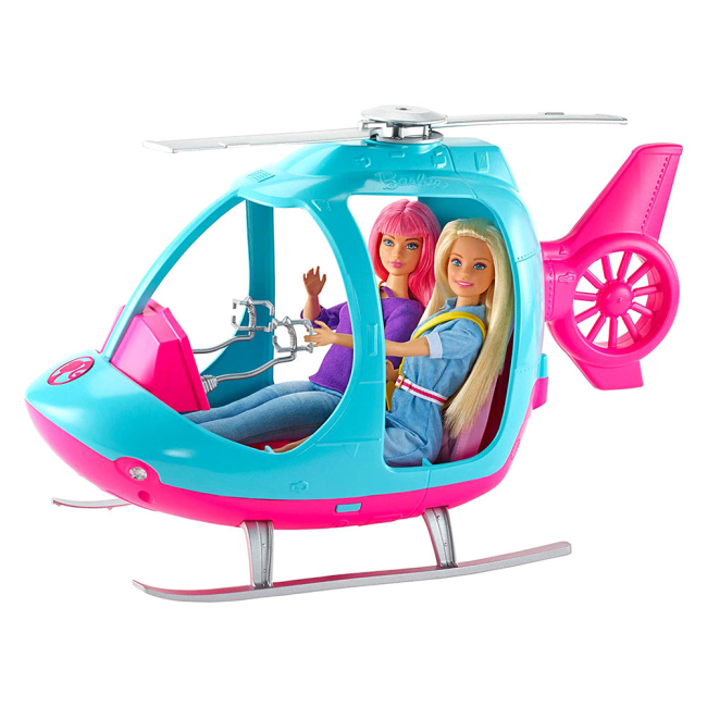 Транспорт и питомцы - Аксессуар для куклы Barbie Travel Вертолёт (FWY29)#3