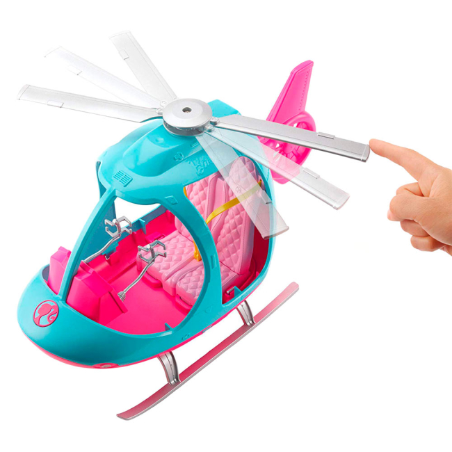 Транспорт и питомцы - Аксессуар для куклы Barbie Travel Вертолёт (FWY29)#5