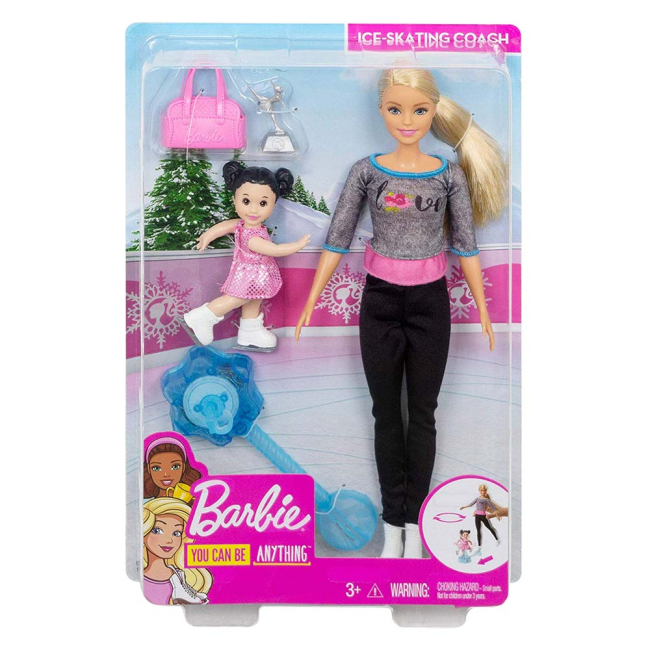 Куклы - Набор Barbie You can be Тренер по фигурному катанию (FXP37/FXP38)#3