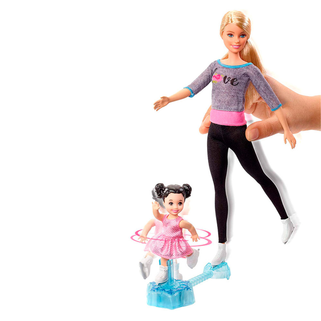 Куклы - Набор Barbie You can be Тренер по фигурному катанию (FXP37/FXP38)#4
