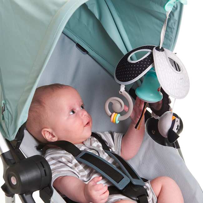 Підвіски, мобілі - Міні-мобайл Tiny Love Pack and go Нічна галявина (1116800458)#2