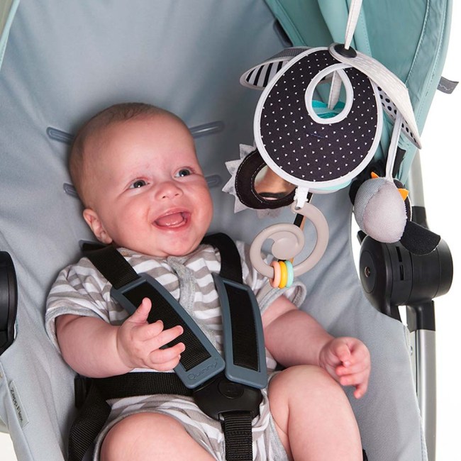 Підвіски, мобілі - Міні-мобайл Tiny Love Pack and go Нічна галявина (1116800458)#4