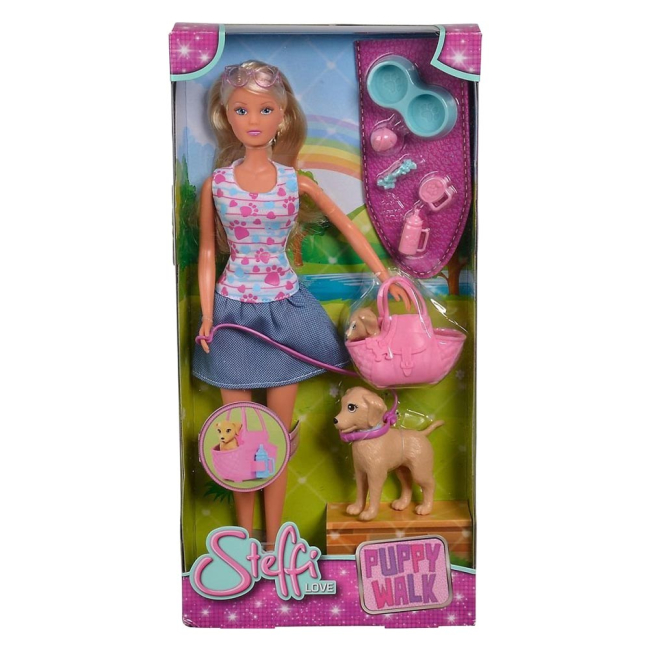 Куклы - Набор Steffi & Evi Love Прогулка с щенками (5733310)#2