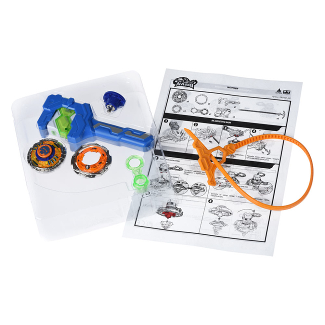 Волчки и боевые арены - Волчок Infinity Nado Атлетик Ослепительный щит (YW624504)#4