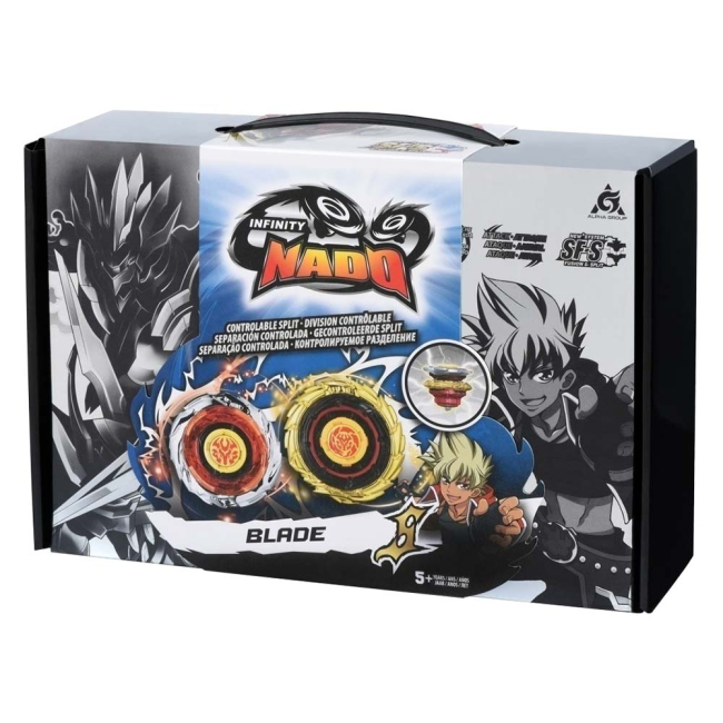 Волчки и боевые арены - Волчок Infinity Nado Крэк Клинок (YW624702)#5