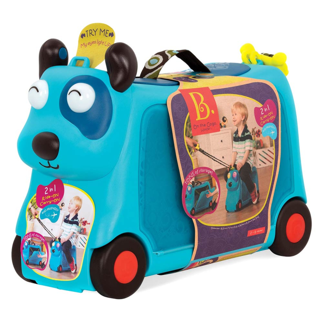 Дитячі валізи - Валіза-каталка Battat Песик-турист із ефектами (BX1572Z)#2