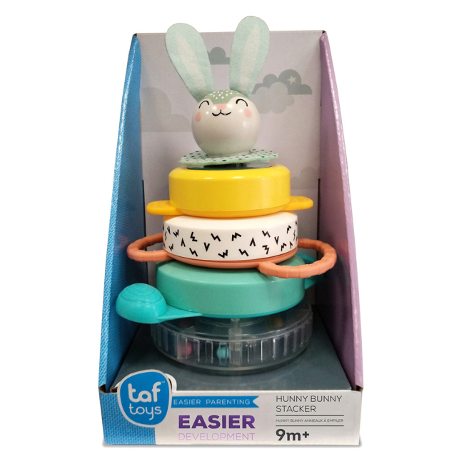 Развивающие игрушки - Пирамидка Taf Toys Северное сияние Кролик (12445)#3