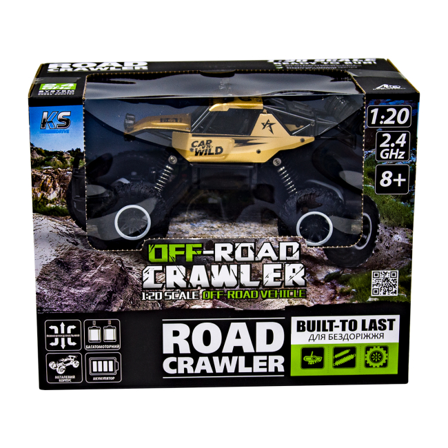 Радиоуправляемые модели - Машинка Sulong Toys Off-road crawler Сar vs Wild золотая радиоуправляемая (SL-109AG)#2