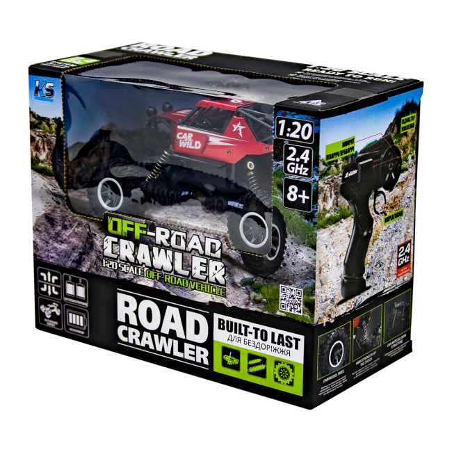 Радиоуправляемые модели - Машинка Sulong Toys Off-road crawler Сar vs Wild красная радиоуправляемая (SL-109AR)#4