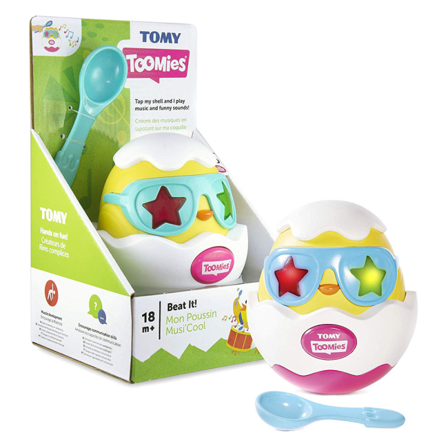 Розвивальні іграшки - Музична іграшка Tomy Розбий яйце зі світловим ефектом (T72816C)#3