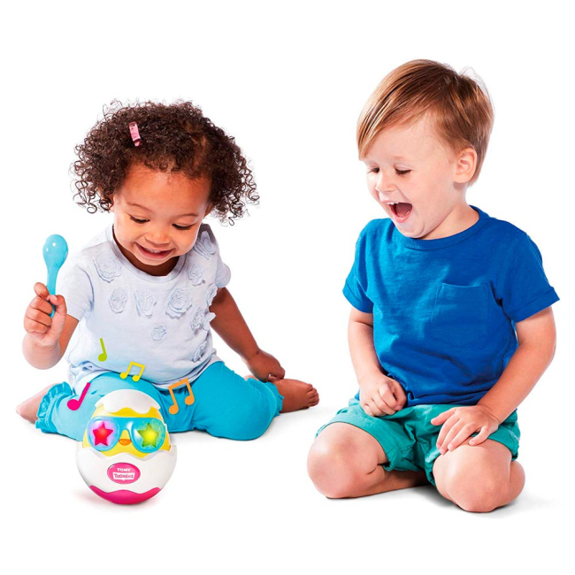 Розвивальні іграшки - Музична іграшка Tomy Розбий яйце зі світловим ефектом (T72816C)#4