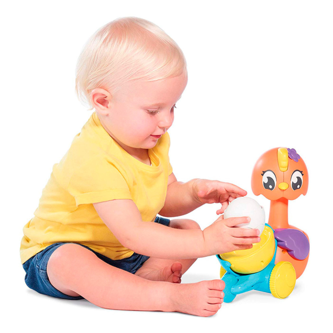 Ходунки - Игрушка-каталка Tomy Наседка и цыпленок (T72723C)#4