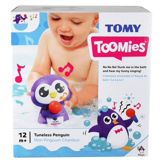 Іграшки для ванни - Іграшка для ванної Tomy Веселе пінгвінятко (T72724C)#3