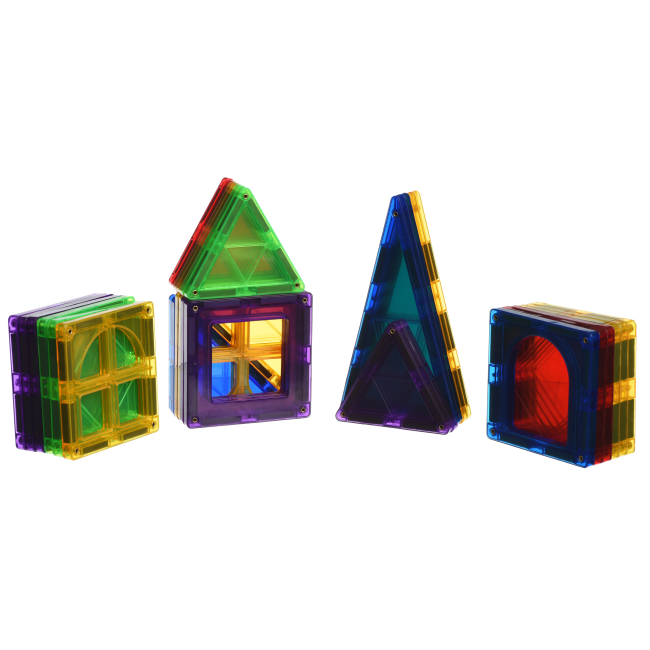 Магнитные конструкторы - Конструктор Magplayer Магнитные плитки 32 элемента (MPL-32)#2