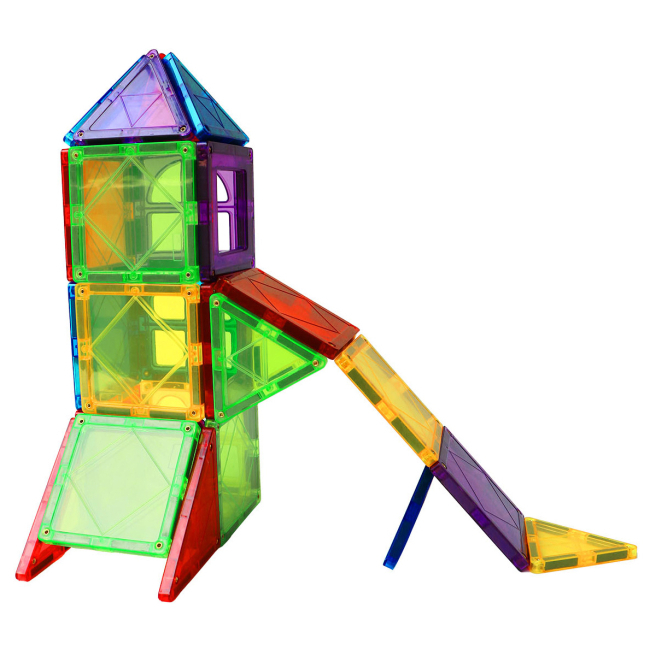 Магнитные конструкторы - Конструктор Magplayer Магнитные плитки 32 элемента (MPL-32)#6