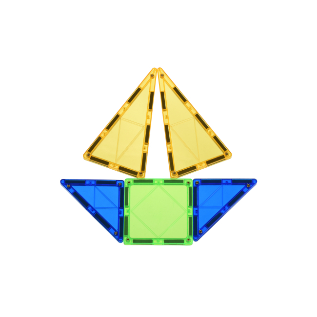 Магнитные конструкторы - Конструктор Magplayer Магнитные плитки 32 элемента (MPL-32)#8