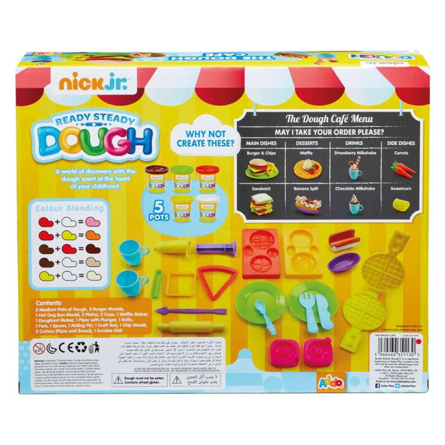 Набори для ліплення - Набір Addo Ready Steady Dough Кафе (318-13114-BN)#4