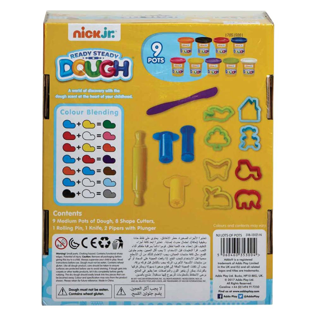 Наборы для лепки - Набор Addo Ready Steady Dough Веселье (318-13121-BN)#3