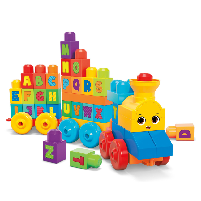 Блокові конструктори - Конструктор Mega Bloks Музичний паровозик (FWK22)#2