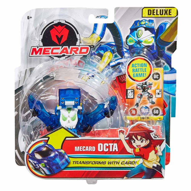 Трансформеры - Машинка-трансформер Mecard Delux Окта (FXP21/GBP75)#5