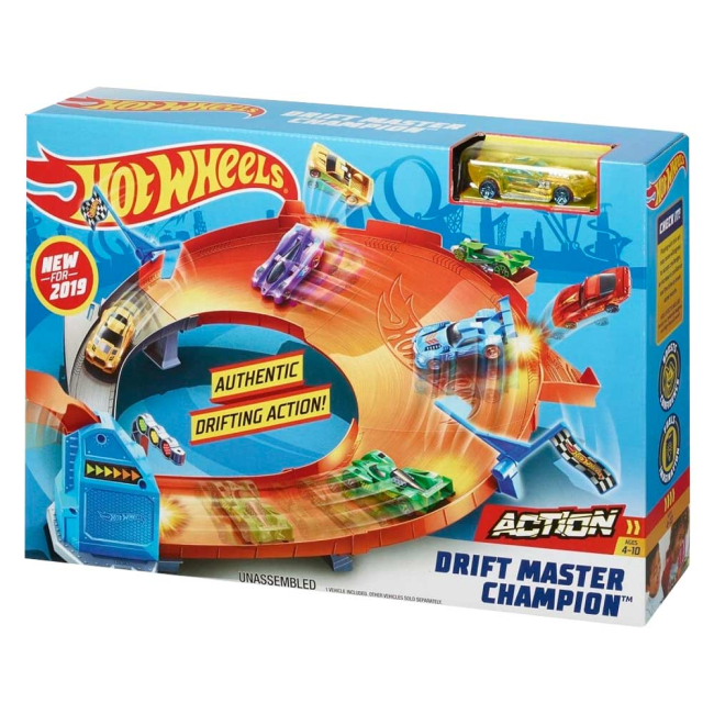 Автотреки - Трек Hot Wheels Action Соревнования за кубок чемпиона Drift Master (GBF81/GBF84)#4