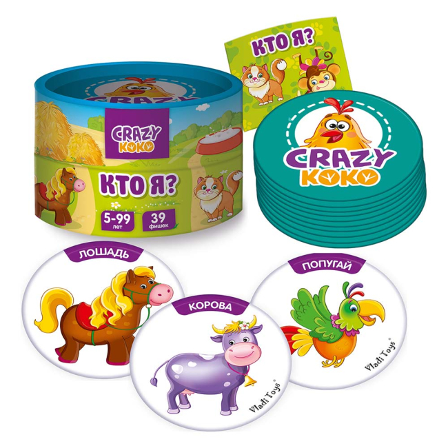 Настольные игры - Игра Vladi Toys Кто я в тубусе рус (VT8022-02)#2