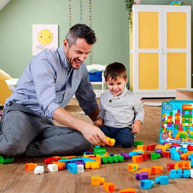 Блочные конструкторы - Конструктор Mega Bloks Давайте учиться 150 деталей (FVJ49)#3