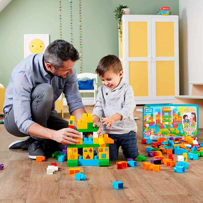 Блочные конструкторы - Конструктор Mega Bloks Давайте учиться 150 деталей (FVJ49)#4