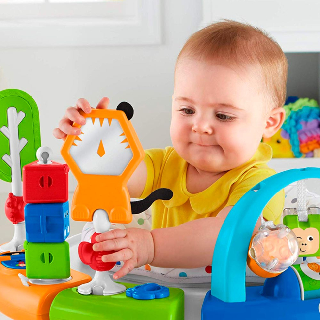 Развивающие игрушки - Развивающий центр Fisher-Price Крутись и сортируй 3 в 1 (GGC60)#4