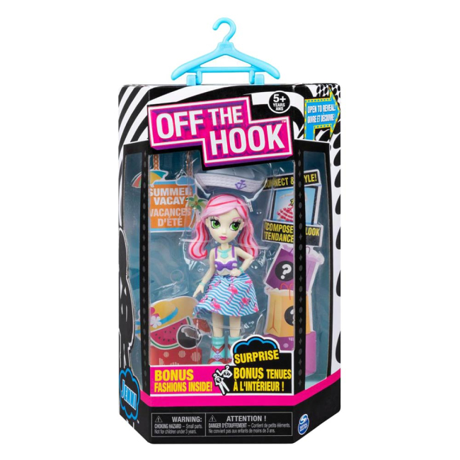 Куклы - Кукла Off the Hook Летний отпуск Дженни сюрприз (SM74300/0083)#5