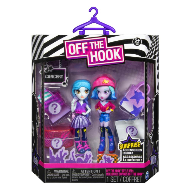 Ляльки - Набір Off the Hook Коктейльна вечірка Ная і Міла сюрприз (SM74301/0052)#5