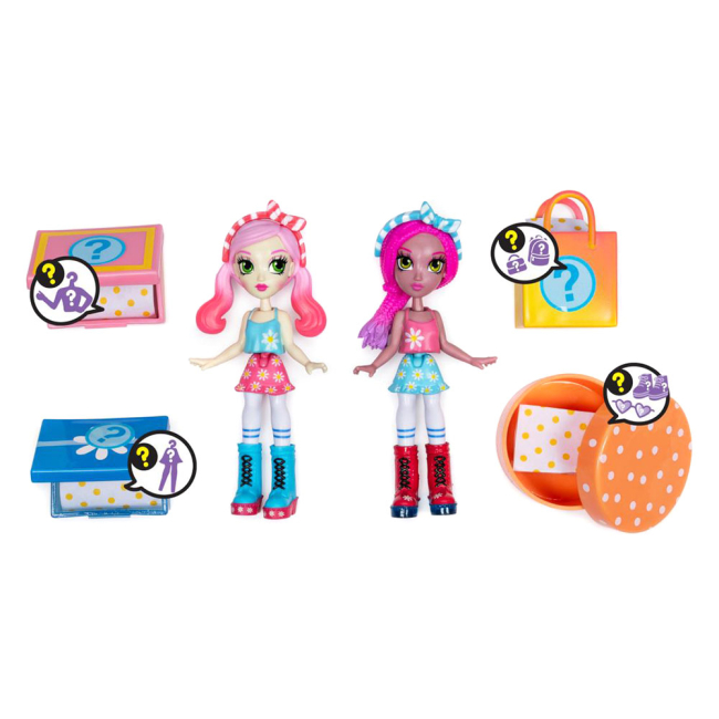 Ляльки - Набір Off the Hook Літня відпустка Вів'єн і Дженні сюрприз (SM74301/0045)#4