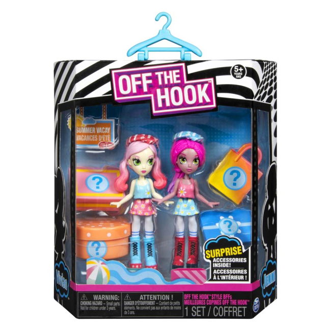 Ляльки - Набір Off the Hook Літня відпустка Вів'єн і Дженні сюрприз (SM74301/0045)#5