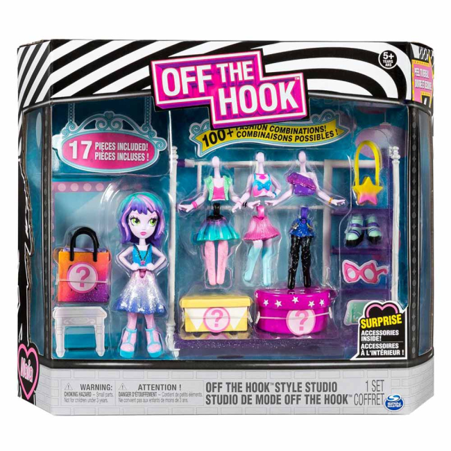 Куклы - Игровой набор Off the Hook Студия стиля сюрприз (SM74306)#5