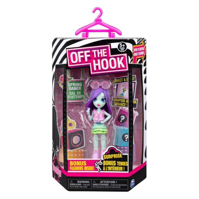 Куклы - Кукла Off the Hook Весеннее диско Бруклин сюрприз (SM74300/0113)#5