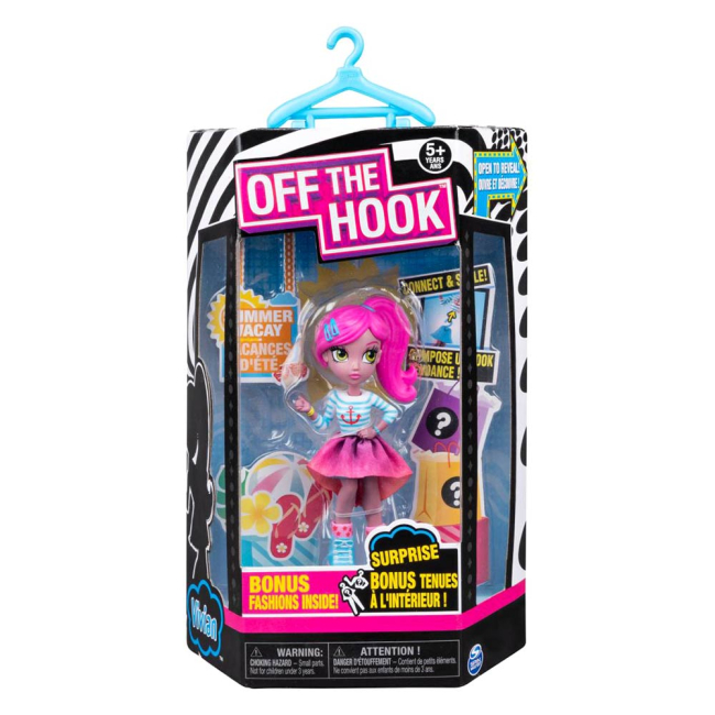 Ляльки - Лялька Off the Hook Літня відпустка Вів'єн сюрприз (SM74300/0106)#5