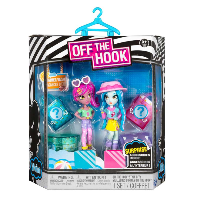 Куклы - Набор Off the Hook Летний отпуск Вивьен и Мила сюрприз (SM74301/0014)#5